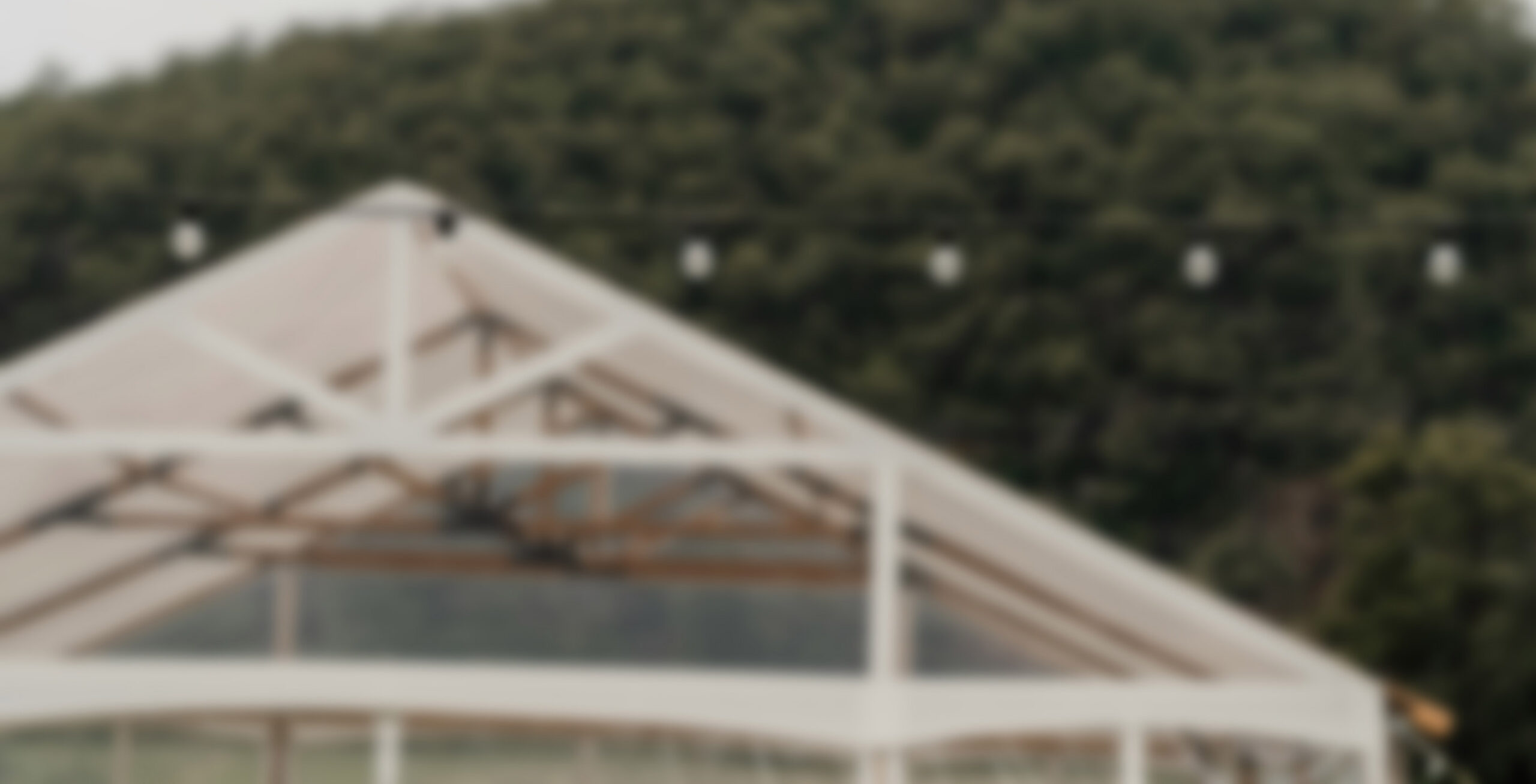 Blured Image of Marquee setup for event
